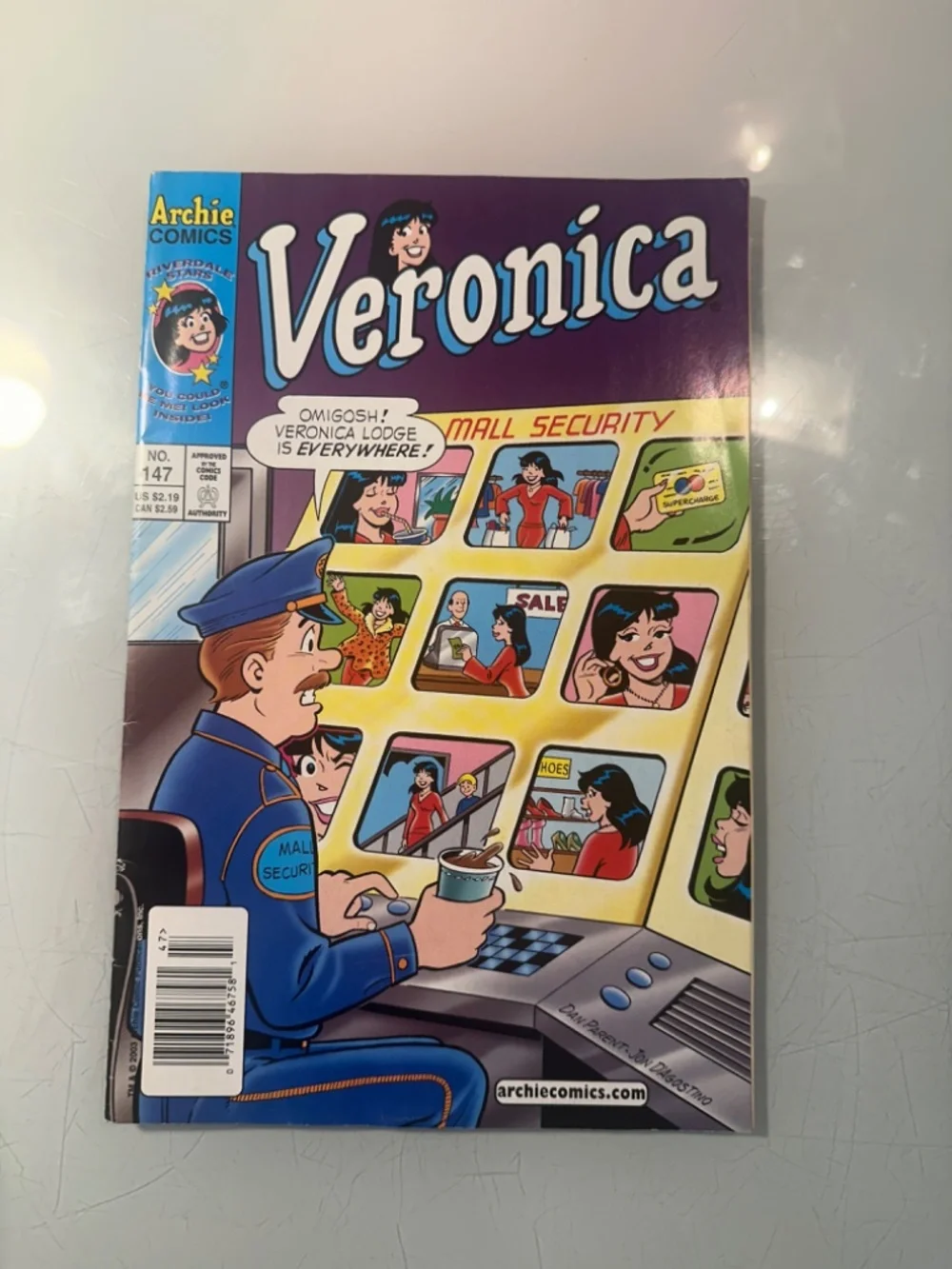 LOT OF 3 - VINTAGE 2003 ARCHIE COMICS - VERONICA & BETTY COMIC BOOKS 145 147 64